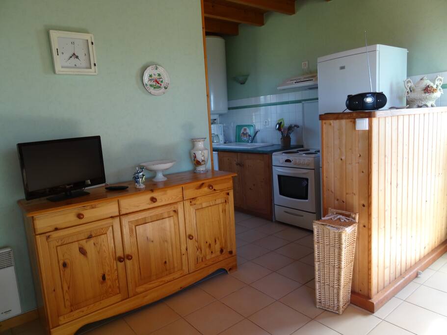 Coin cuisine
Pièce à vivre