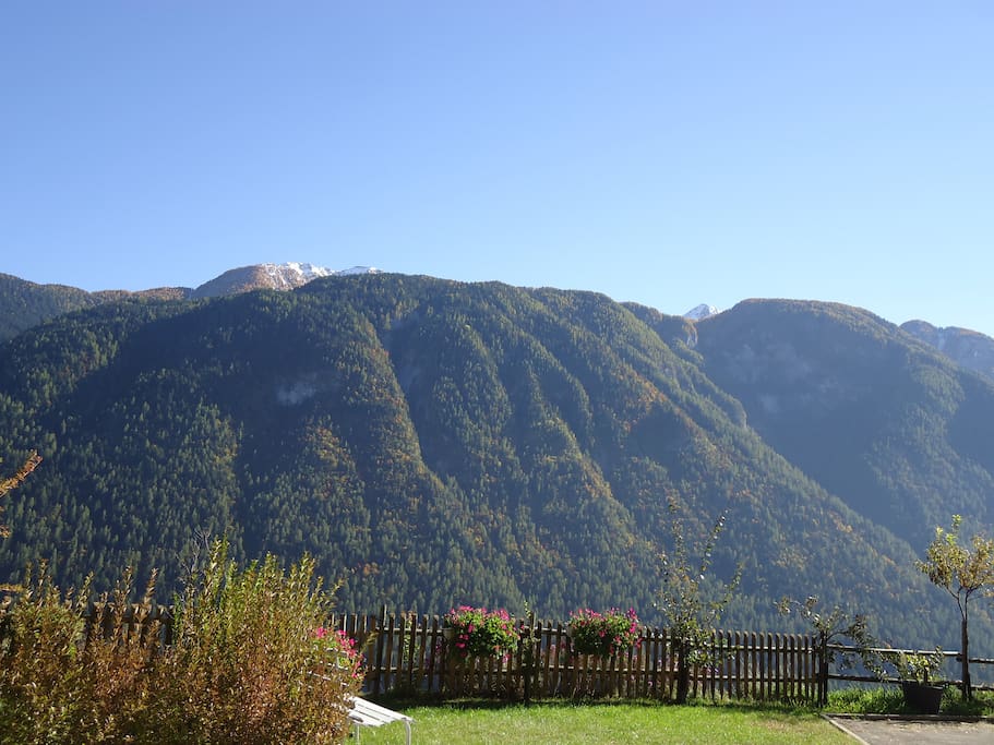 Vista panoramica e giardino riservato