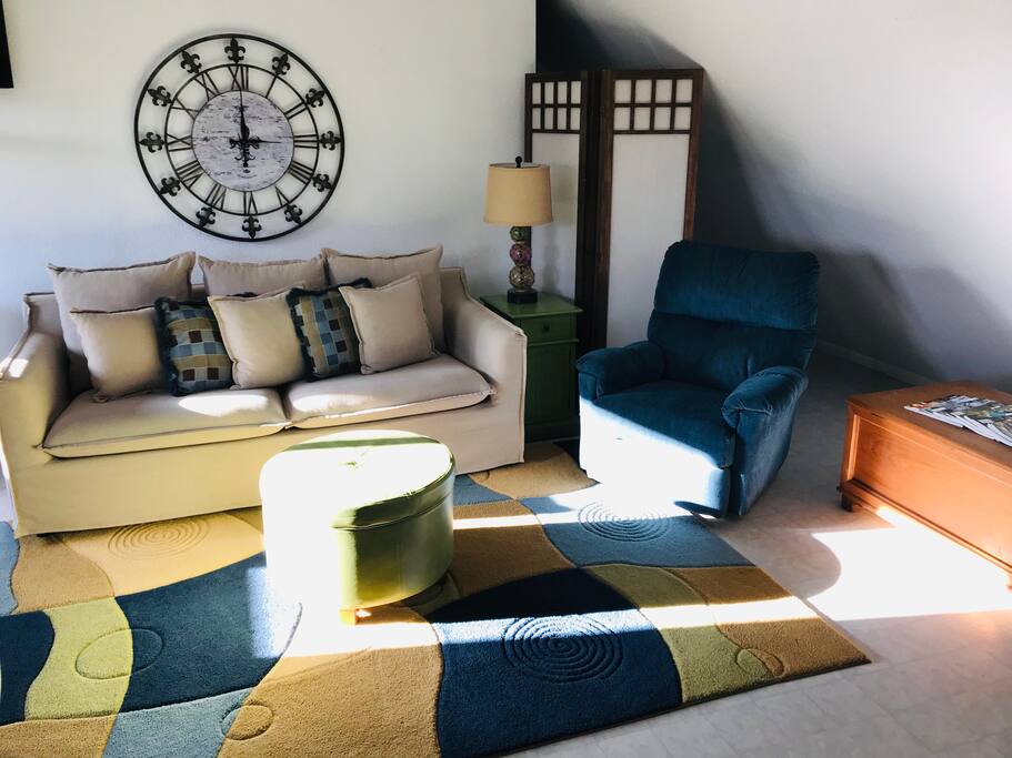 Living area with comfortable seating