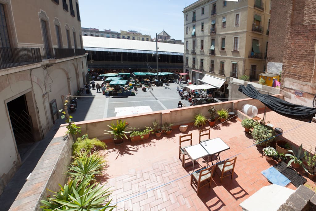 Vista de la terraza