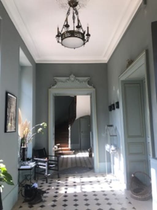 The hall