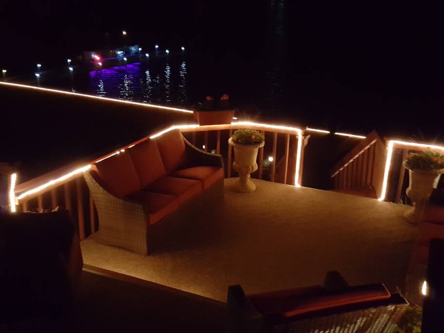 Lake View at Night..