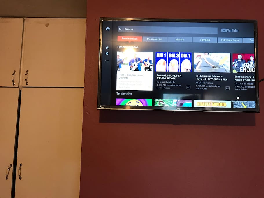 Smart TV con YouTube, Face, buscadores de internet & más...