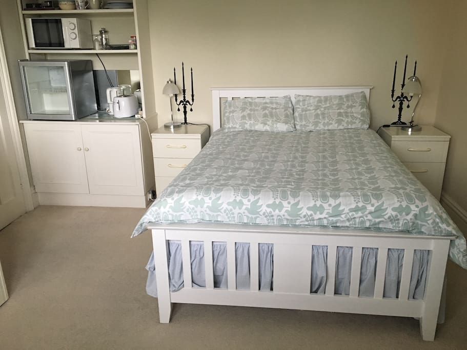 Double room with fridge/microwave