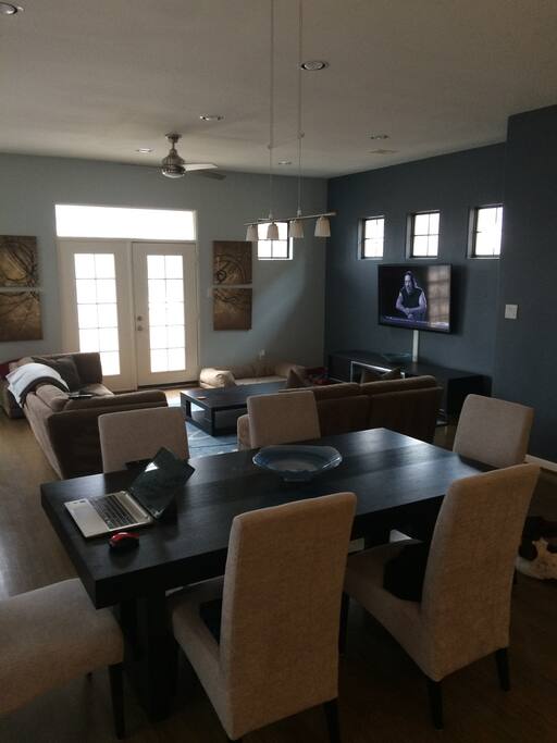 Dinning and living Room
