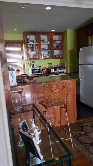 Kitchen! Full access to make yourself a home cooked meal.
