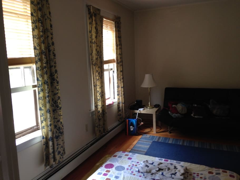 Main livin room, windows