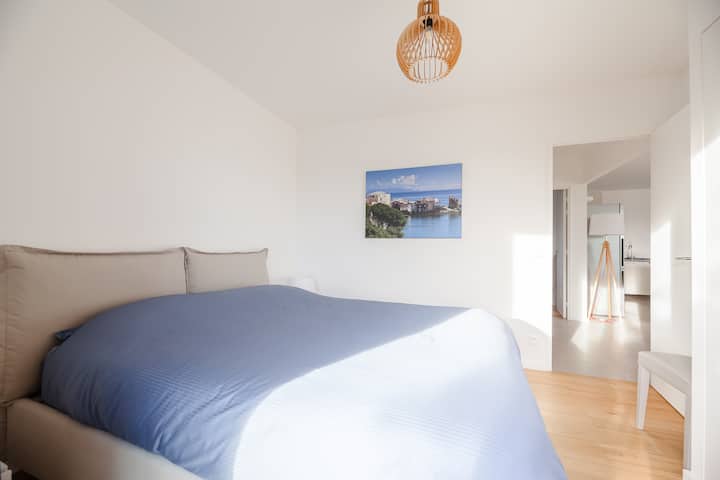 Spálňa 2, menšia manželská posteľ 160 x 200