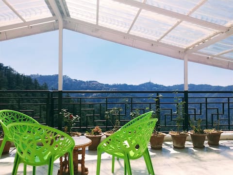 Cozy Attic 2Bedroom |Terrace With Mesmerizing View