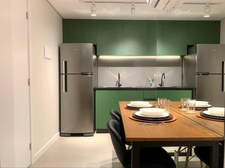 Studio Moderno Blumenau 300mt Da Vila Germânica! - Blumenau