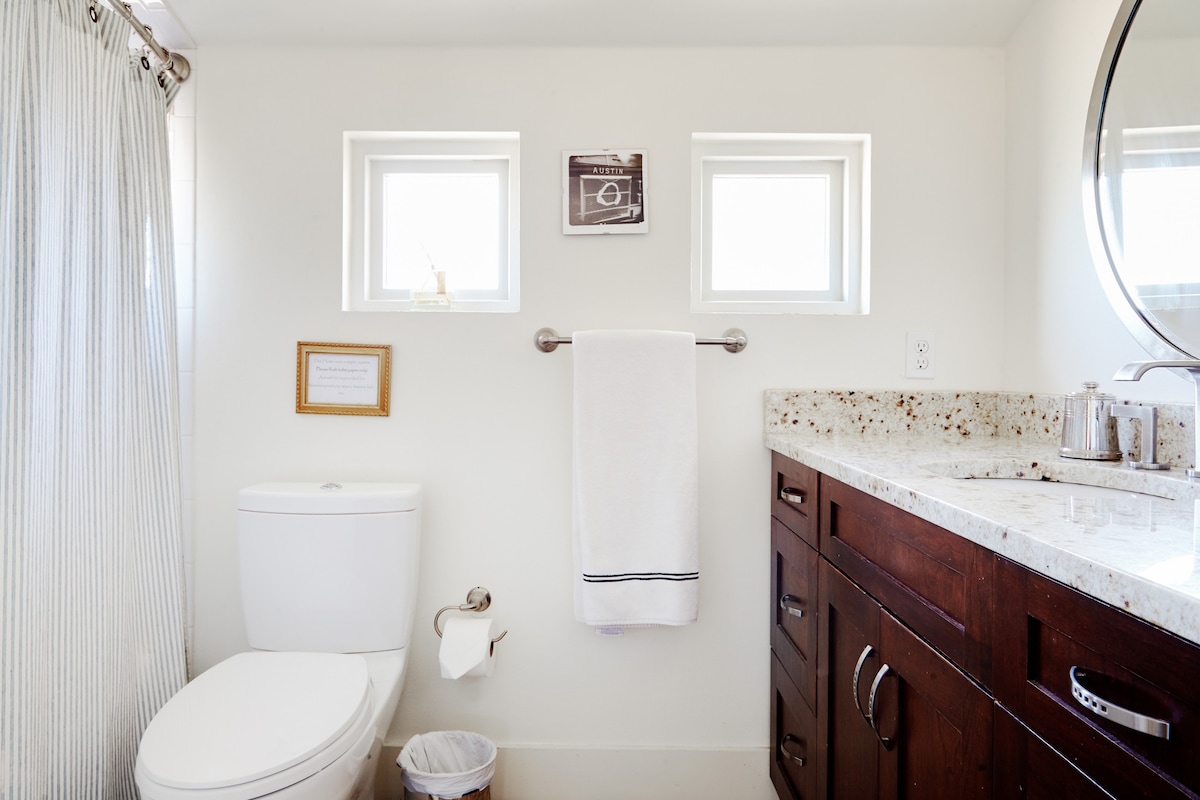 Walk to SOCO from Your Retreat with Heated Pool