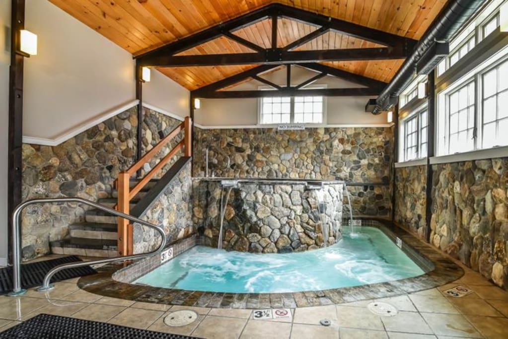 Indoor hot tub