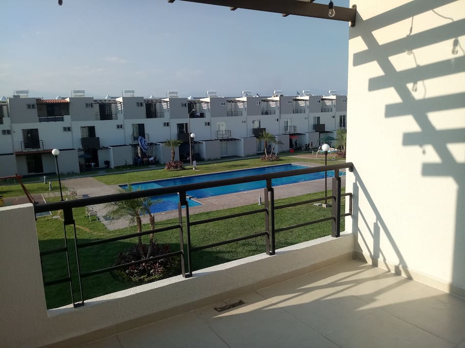 La terraza de la recamara principal