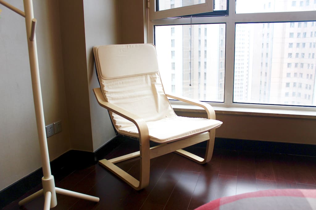 Reading chair (red bedroom)