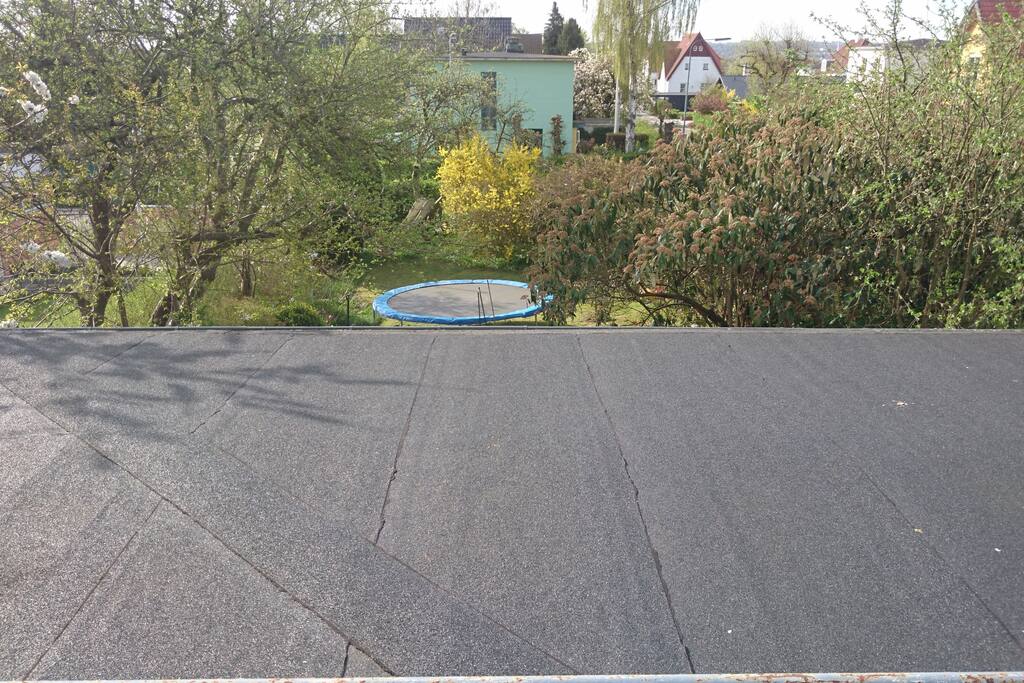 View from the roof - to cosy neighborhood and Aarhus
