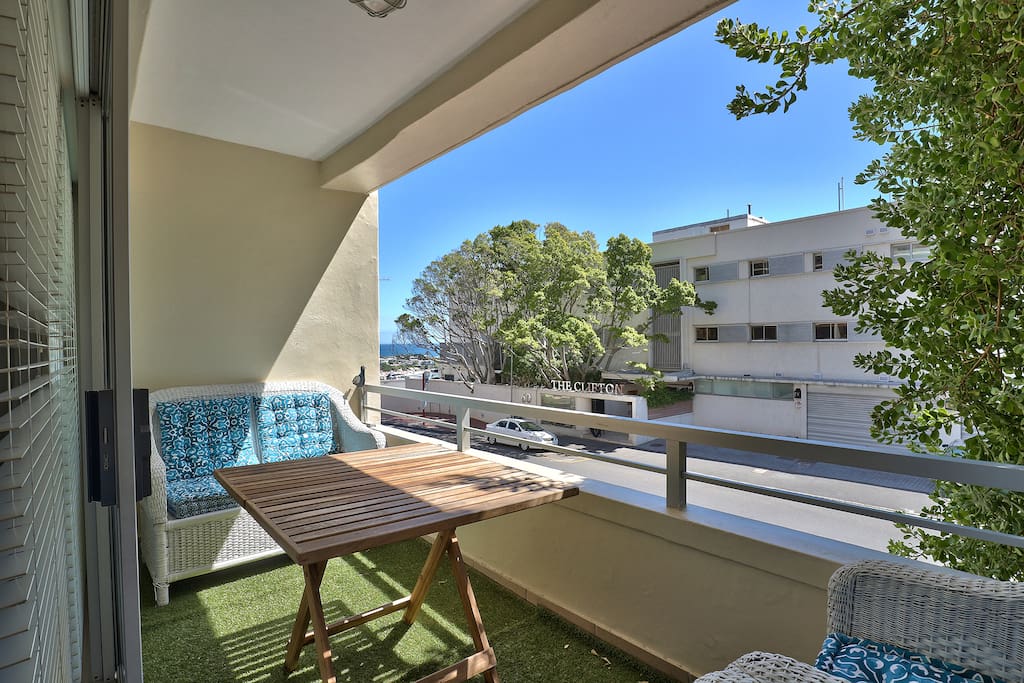 Patio ideal for alfresco dining