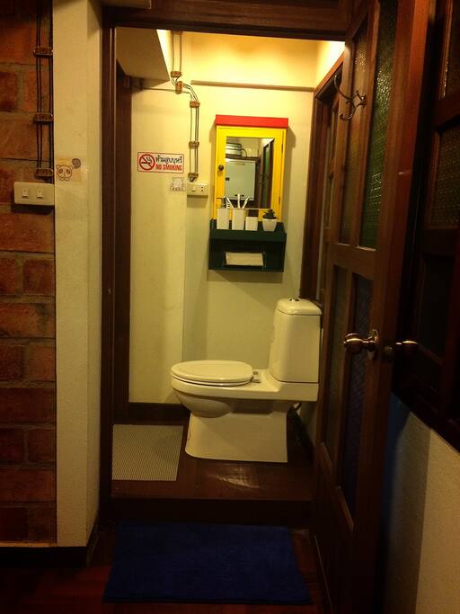 Clean Toilet and Shower Room