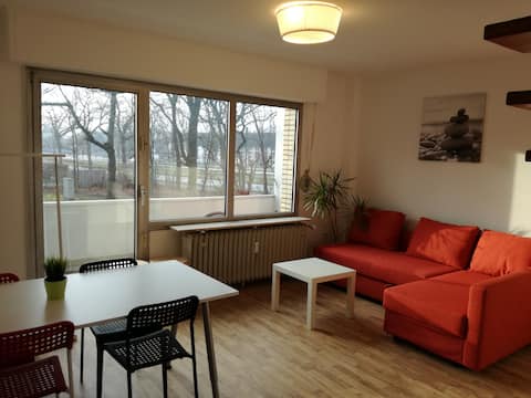 Top Airbnb: Apartment at the trade fair in Stockum