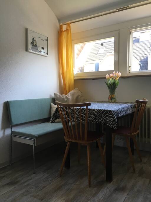 Das Esszimmer: guten Appetit.