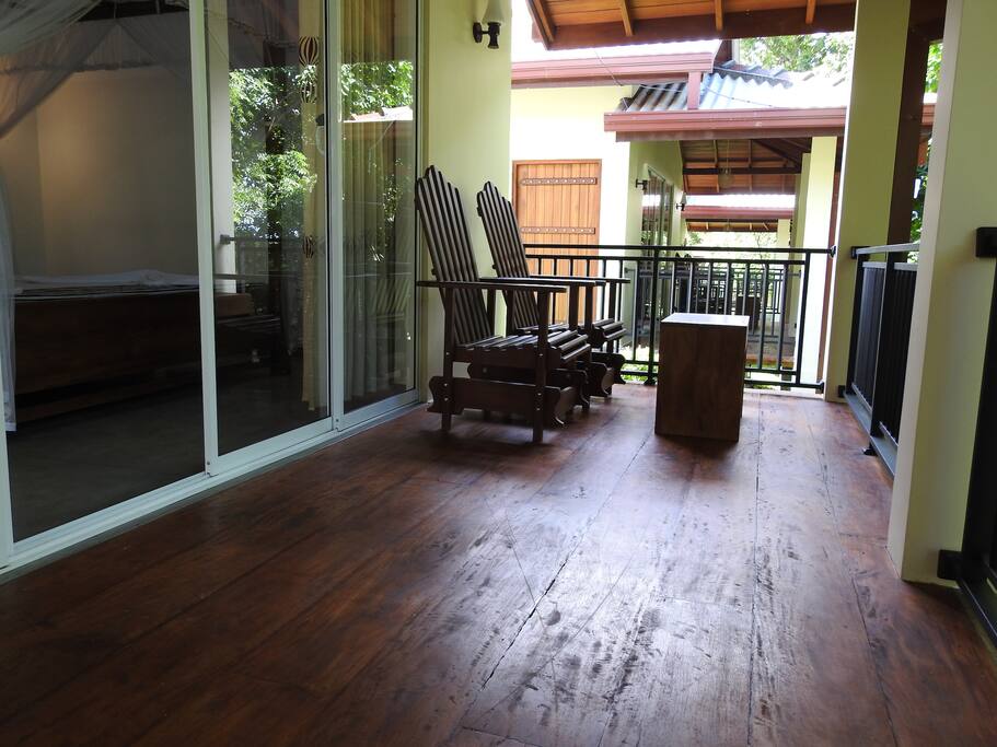 Private balcony