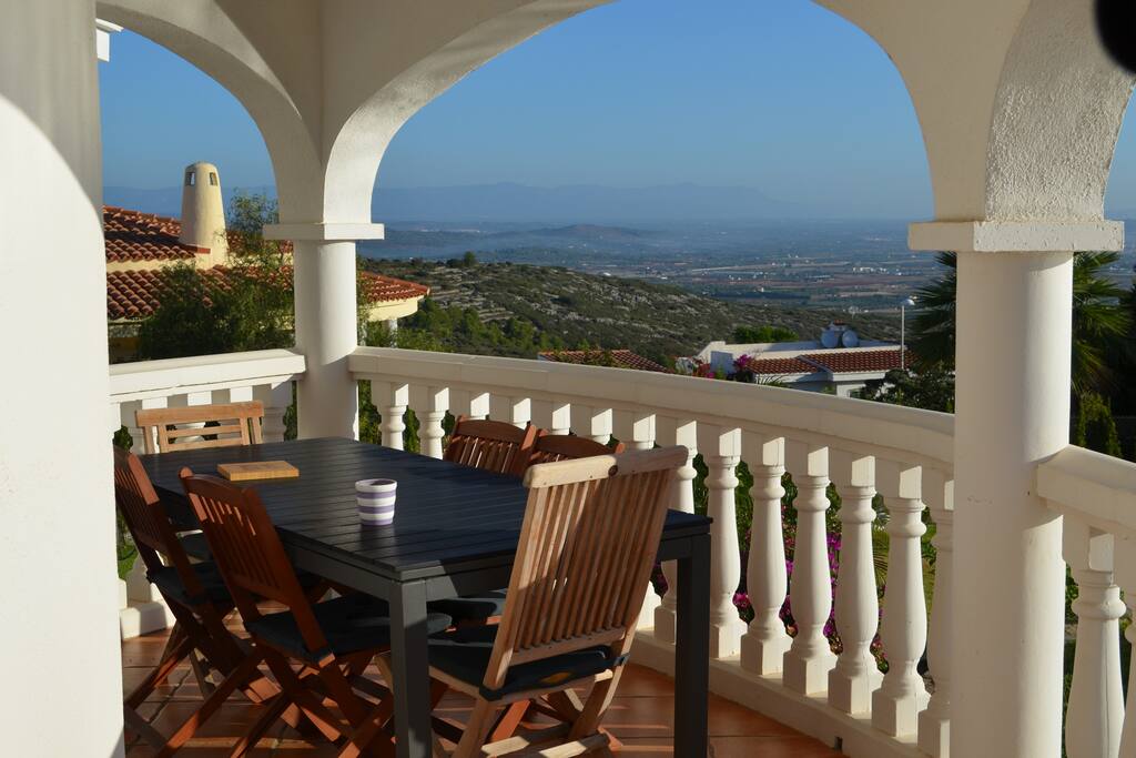 terrasse vue sur mer