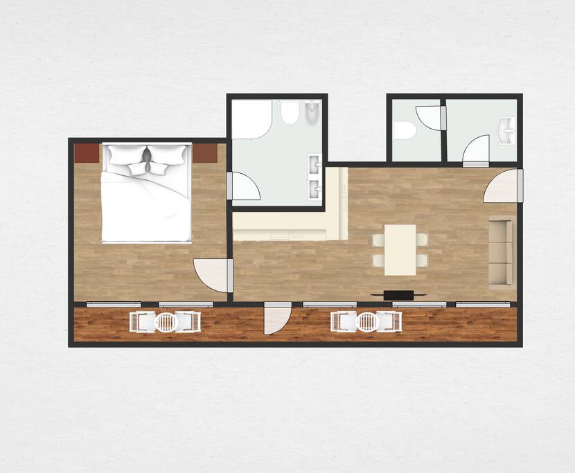 Map of apartment