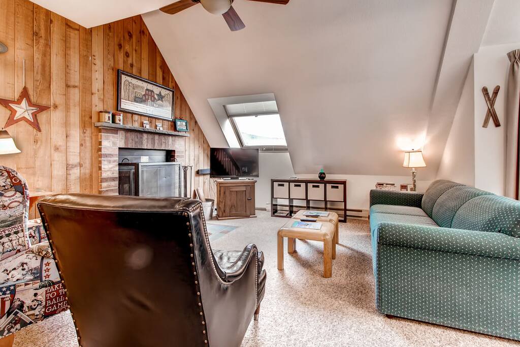 The living room