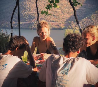 A real wine Quinta in Douro, the river as a border