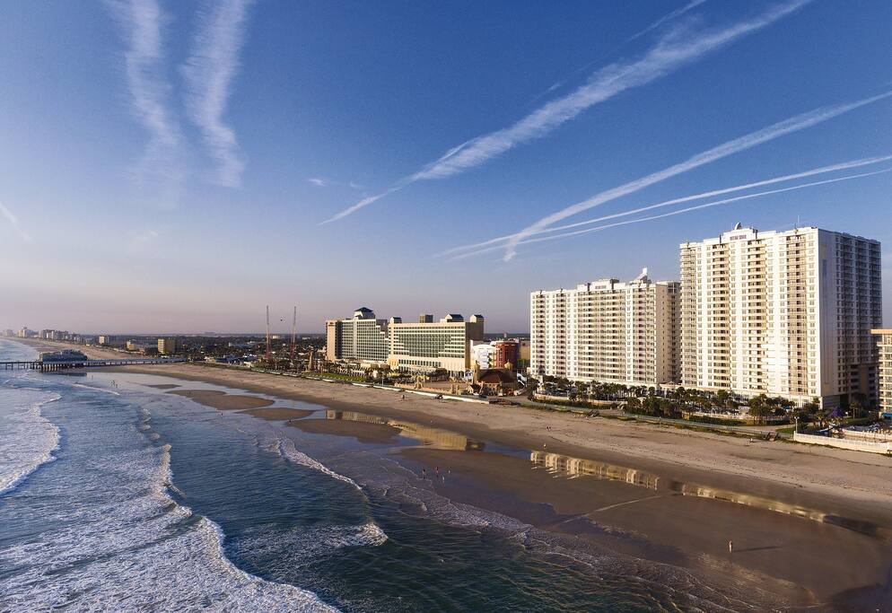 Miles of beach to walk