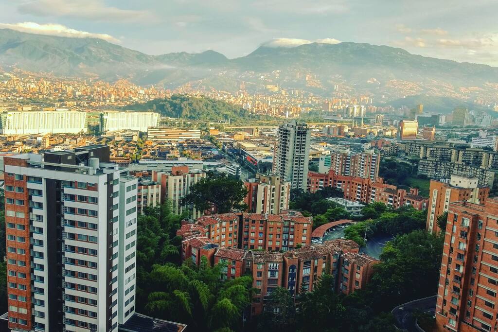 panorámica desde el Apto.