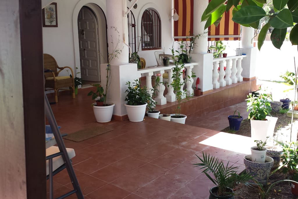 Terraza delantera