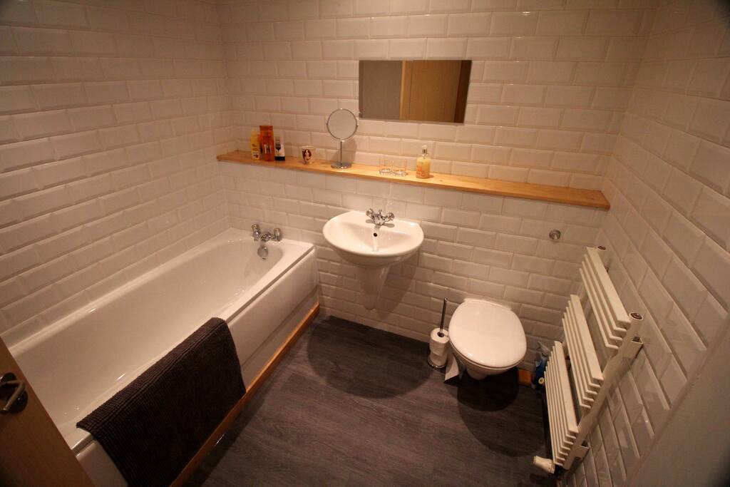 Bathroom across from bedroom 1