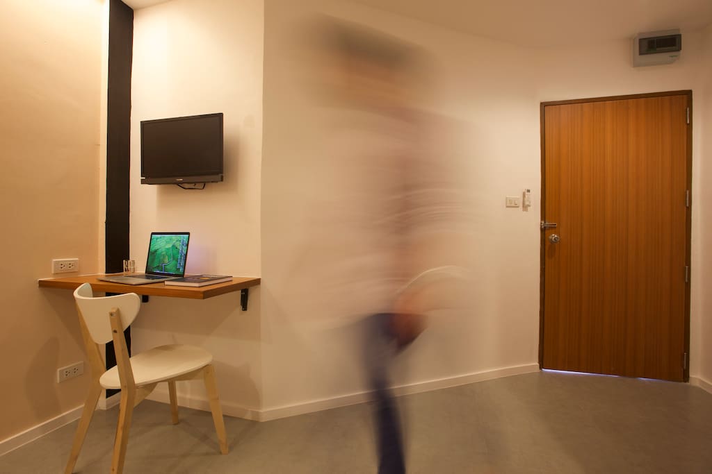 Inside the room