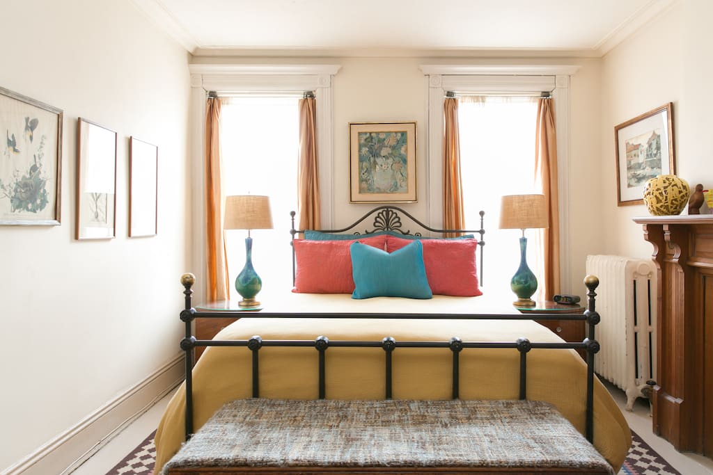 Queen bed in Master Bedroom