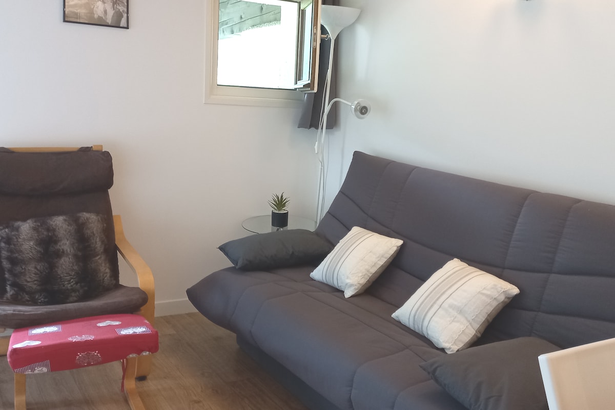 Annonce Airbnb populaire: Winter with a view of the mountains à Les Contamines Montjoie