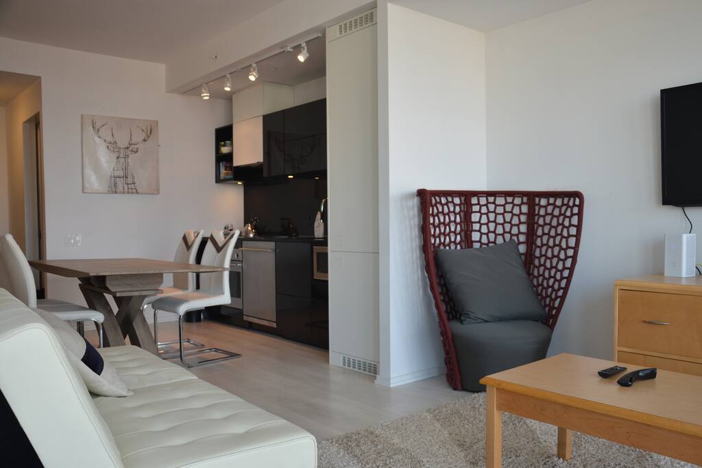Living room/dining room area