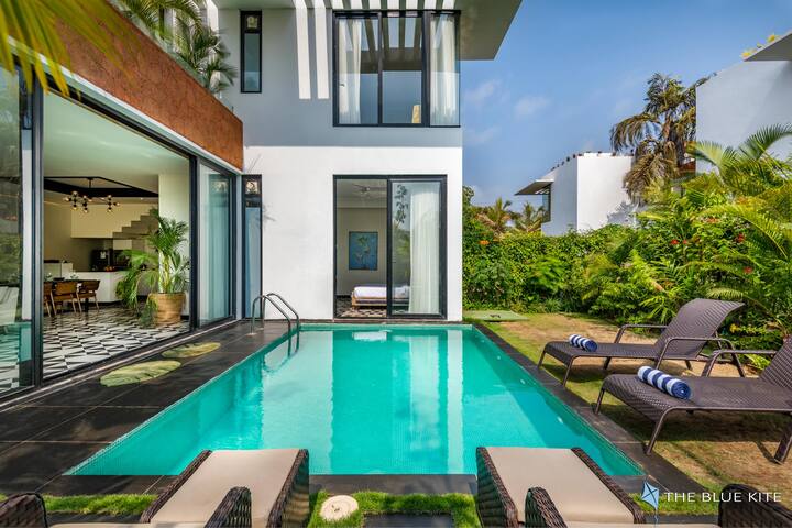 LaViola-3bhk Lovely Private Pool Villa with Genset