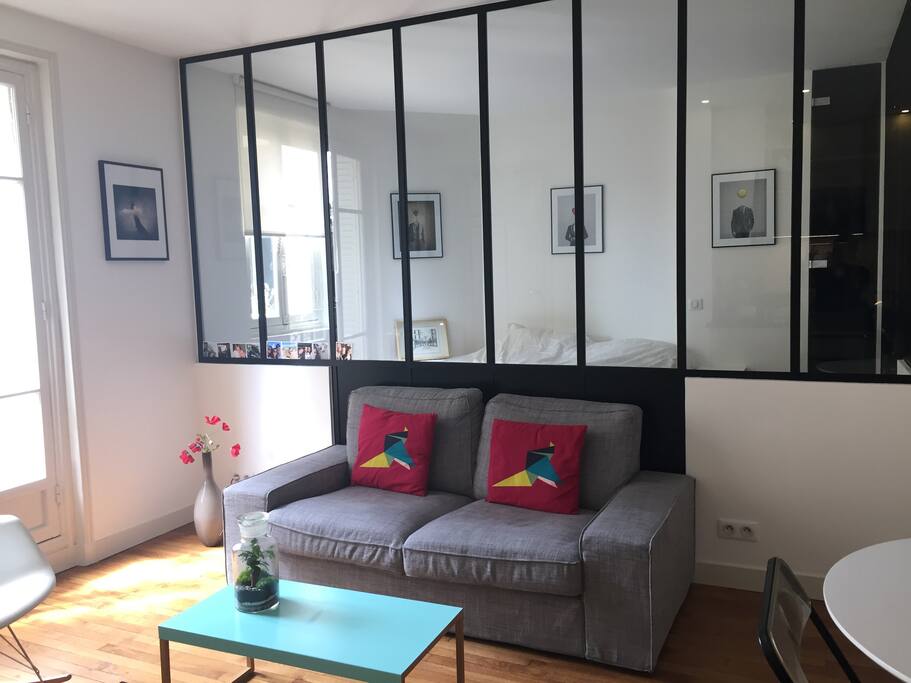 Overview with bedroom