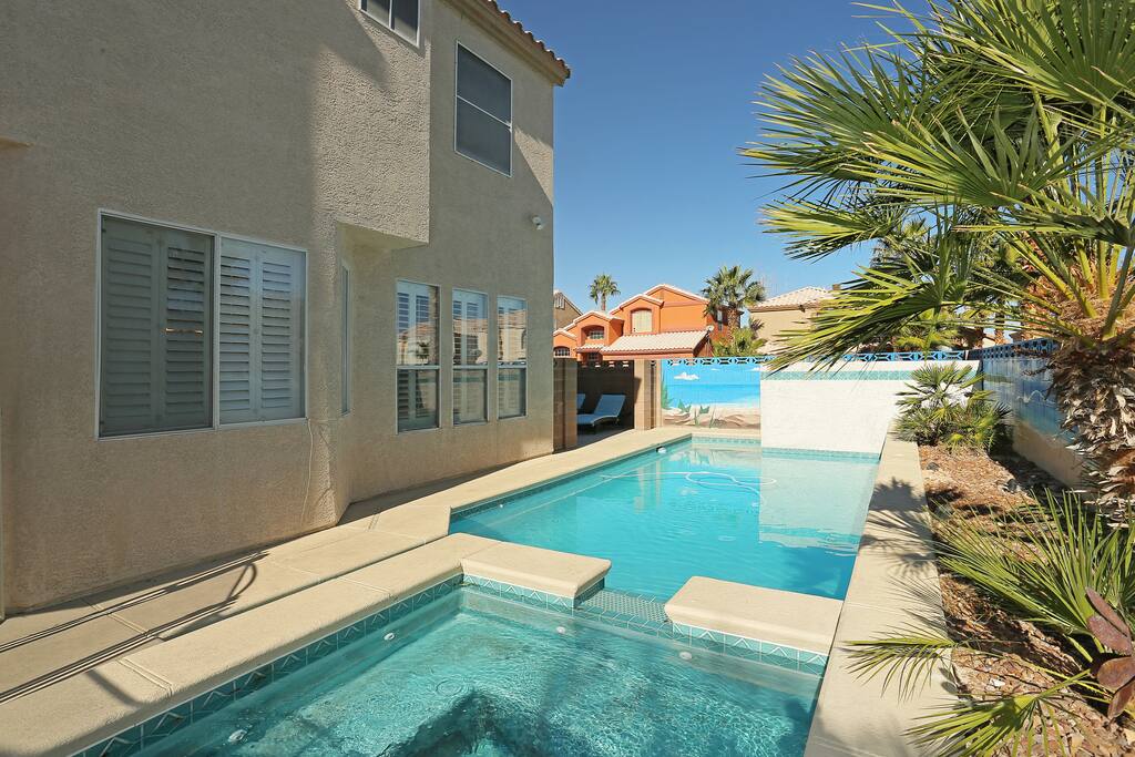 Optional Heated Pool & Spa - Vegas Vacation Home Rentals