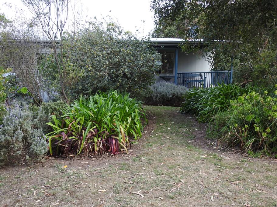 Front entrance to house