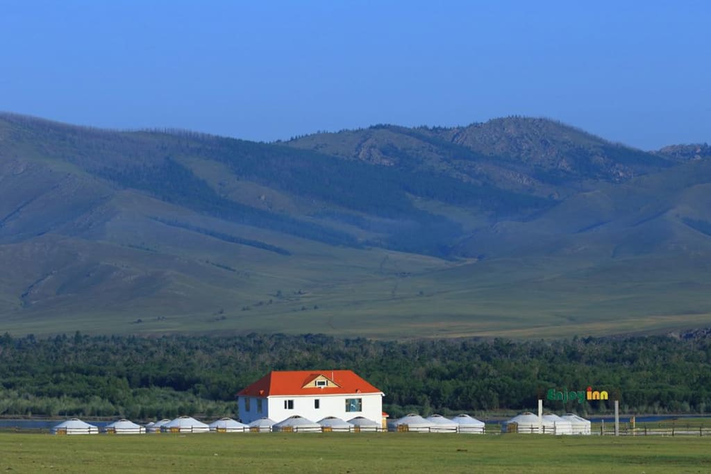 Front of the Ger Camp