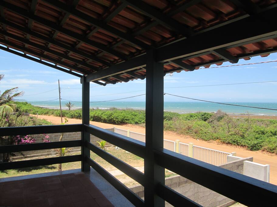 Varanda livre para o mar