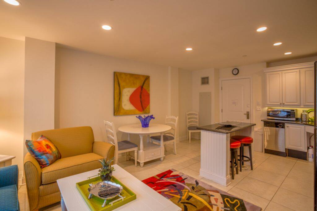 Opens to a Large Common Area