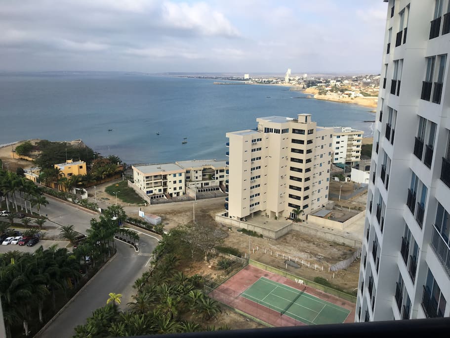 Vista hacia Punta Blanca