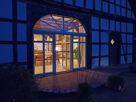 Vacation apartment in a half-timbered house (wheelchair accessible)