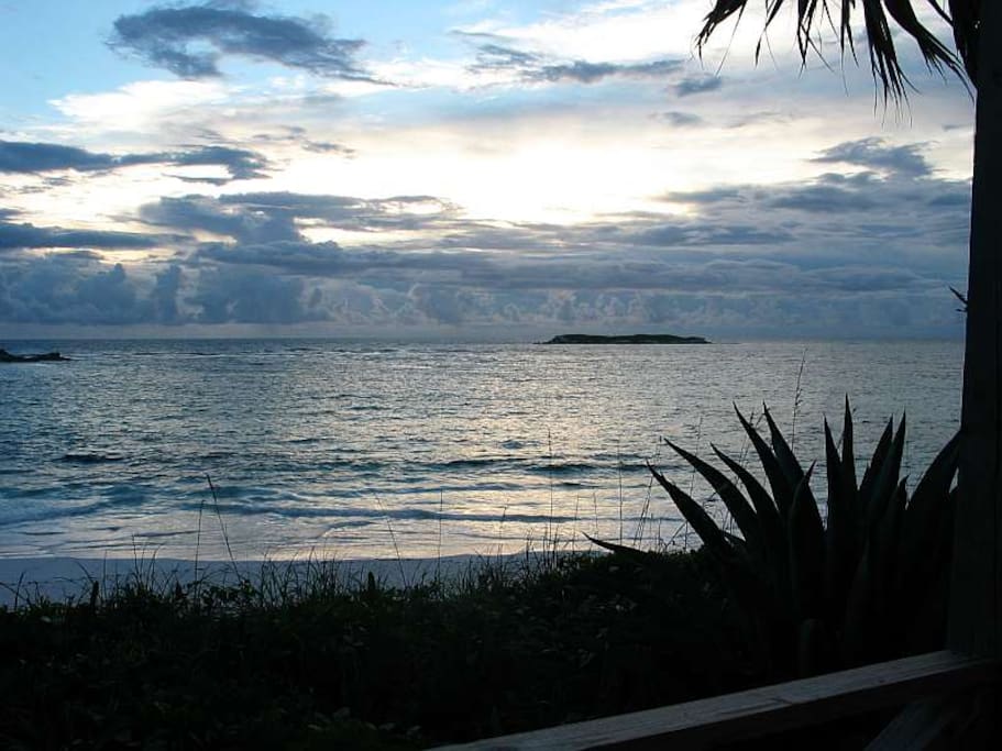view from deck