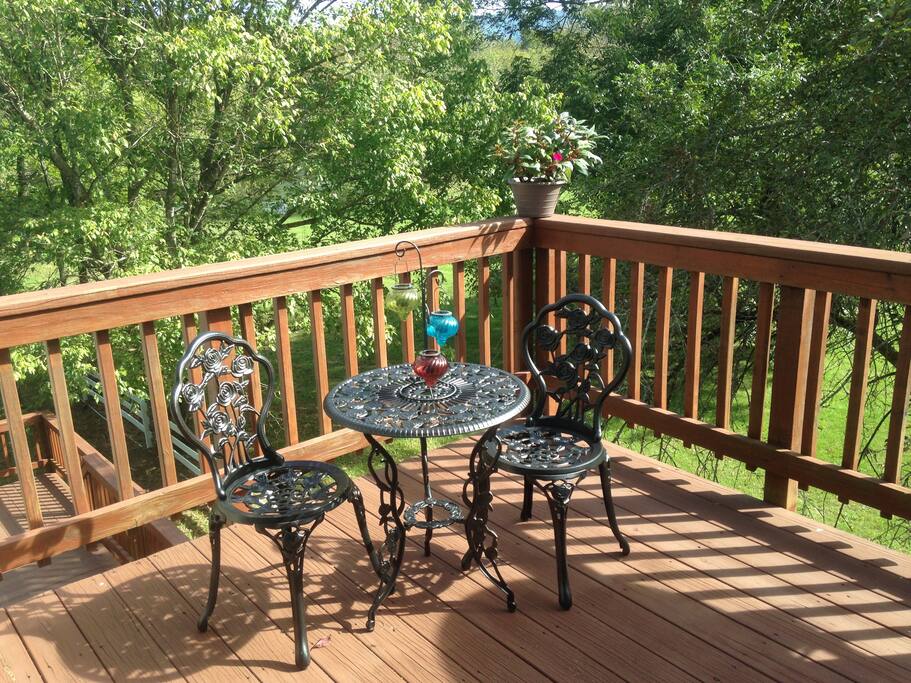 Private balcony