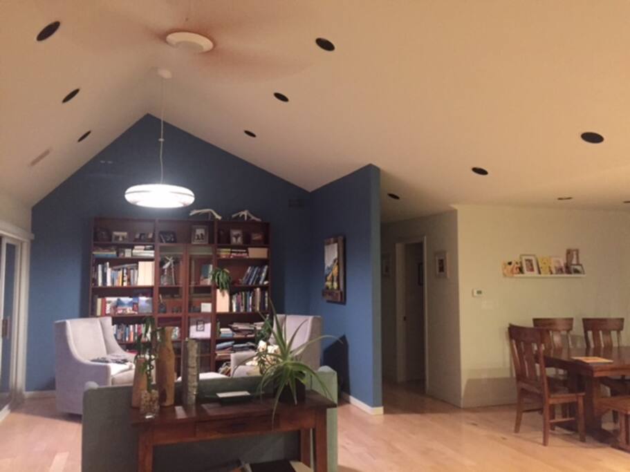 Living room on top floor