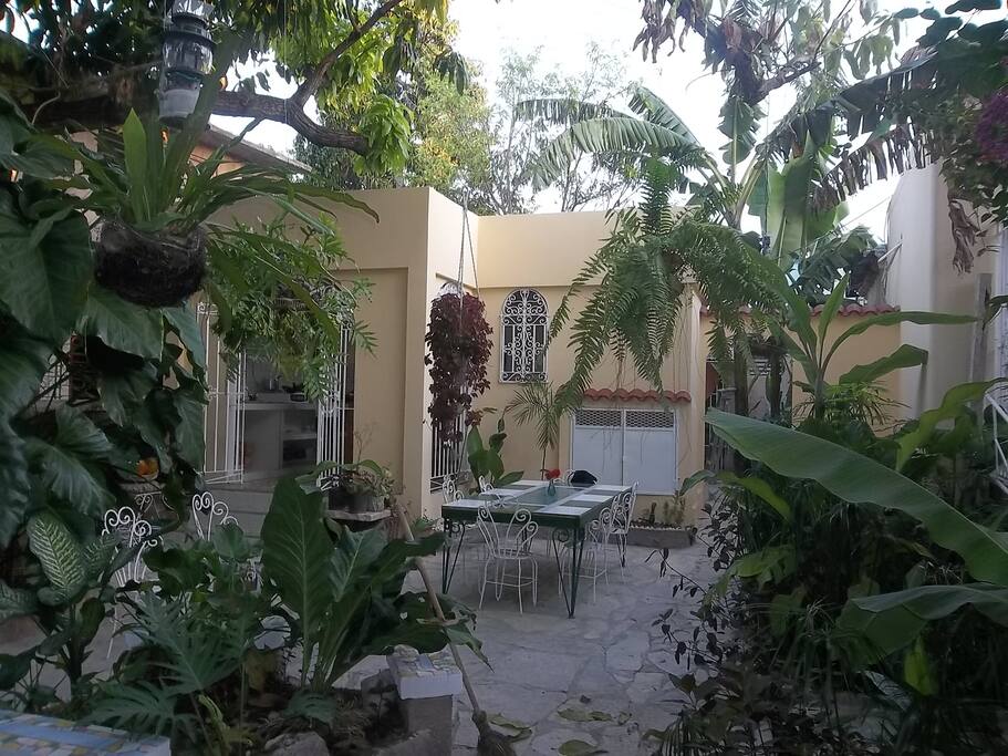cocina para huéspedes