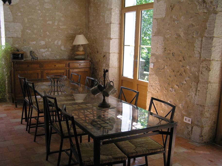 le séjour salle à manger